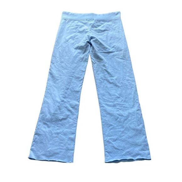 Y2K Priorities Size Small Light Blue Low Rise Cotton Anchor Nautical Sweatpants - Picture 3 of 6